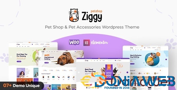 Ziggy - Pet Shop WordPress Theme