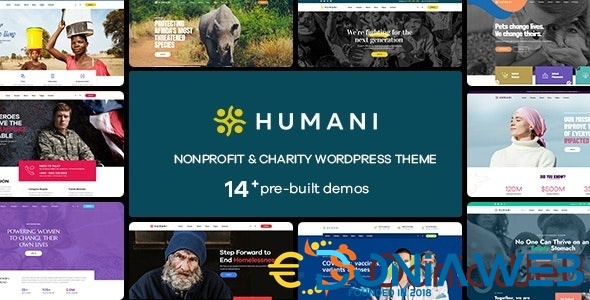 Humani - Nonprofit & Charity WordPress Theme