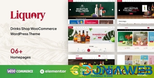 More information about "Liquory - Drinks Shop WooCommerce Theme"