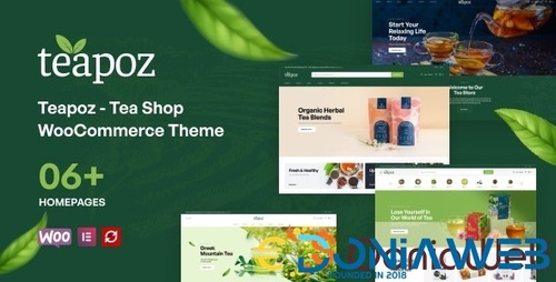 More information about "Teapoz - Tea Shop WooCommerce Theme"