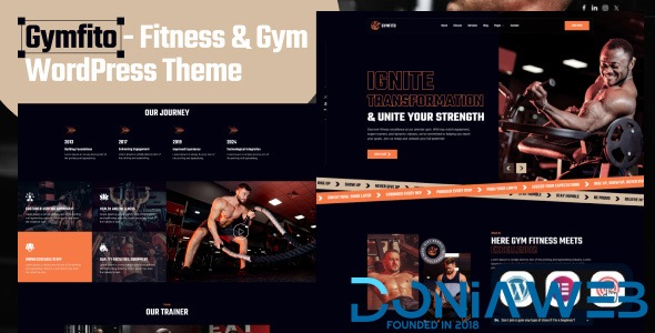 Gymfito - Fitness and Gym WordPress Theme