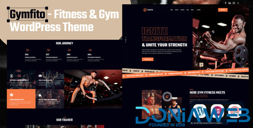 More information about "Gymfito - Fitness and Gym WordPress Theme"