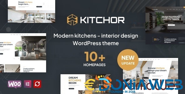 Kitchor - Interior Design WordPress Theme