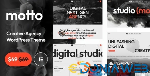 Motto - Creative Agency & Startup WordPress Theme