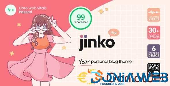 Jinko - Your Personal Blog Theme