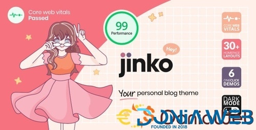 More information about "Jinko - Your Personal Blog Theme"