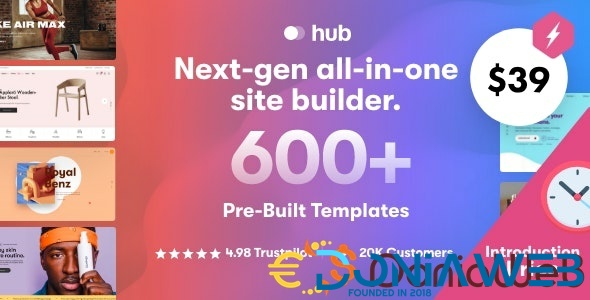 Hub - Responsive Multi-Purpose WordPress Theme