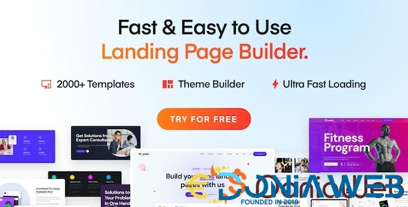 Landio - Multi-Purpose Landing Page WordPress Theme