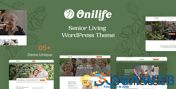 Onilife - Senior Living WordPress Theme