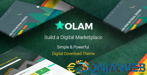 More information about "Olam - Easy Digital Downloads Marketplace WordPress Theme nulled"