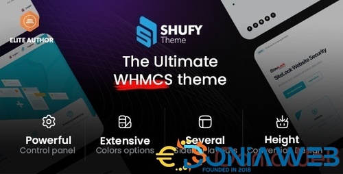 More information about "ShufyTheme - The Ultimate WHMCS Theme"