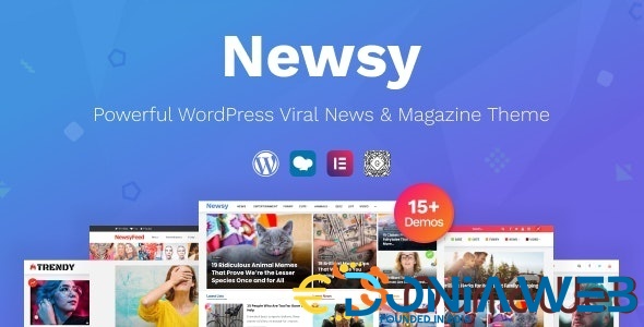 Newsy - Viral News & Magazine WordPress Theme