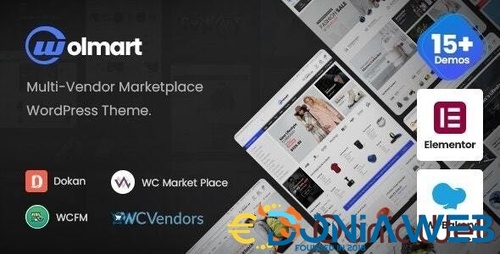 More information about "Wolmart | Multi-Vendor Marketplace WooCommerce Theme"