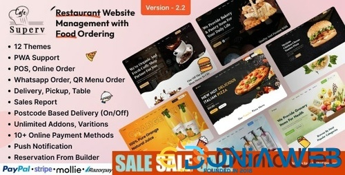 More information about "Superv - Restaurant Website Management (Food Ordering)"