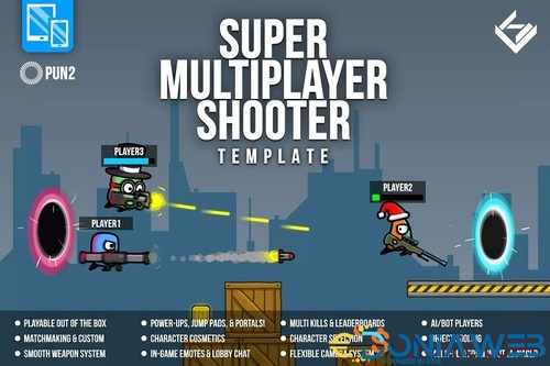 More information about "Super Multiplayer Shooter Template"