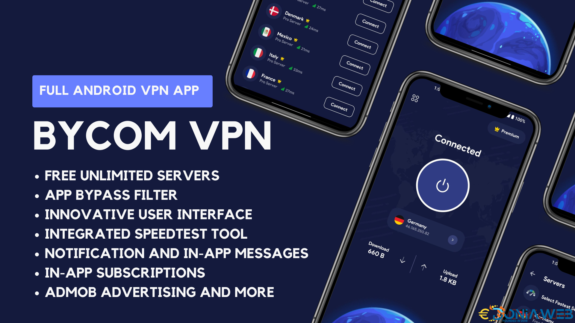 Bycom VPN - Secure and Private Android VPN