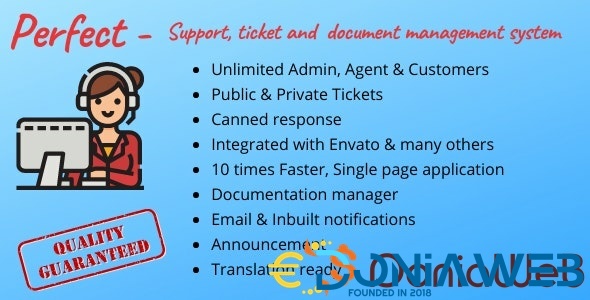 Perfect Support ticketing & document management system