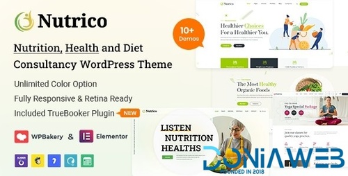 More information about "Nutrico - Nutrition Health Services WordPress Theme"