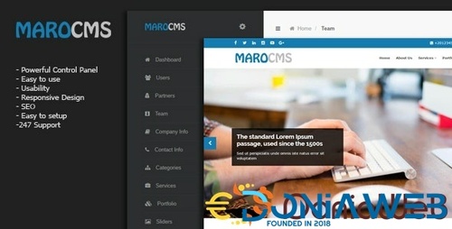 More information about "MaroCMS - Business CMS"