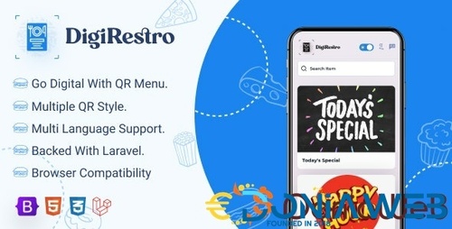 More information about "DigiRestro - Single Owner Multiple Restaurant QR Menu Generator"