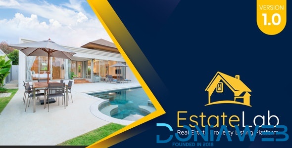 EstateLab - Real Estate Property Listing Platform | NULLED