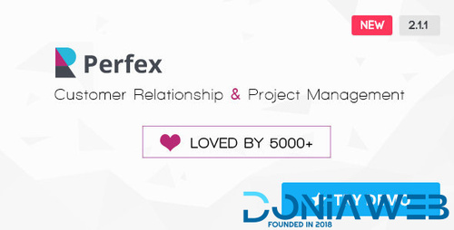 More information about "Perfex v2.1.1 - Powerful Open Source CRM"