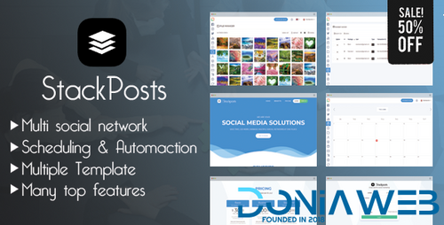 More information about "Stackposts V6.5 - Social Marketing Tool + All Modules (Extended version)"