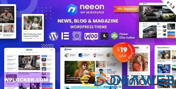 Neeon - WordPress News Magazine Theme