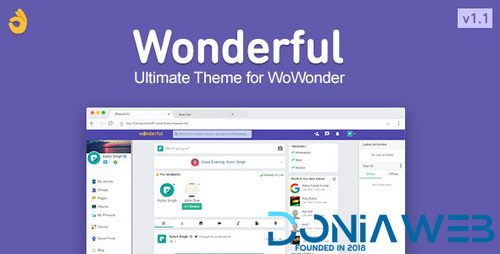 More information about "Wonderful - The Ultimate WoWonder Theme"