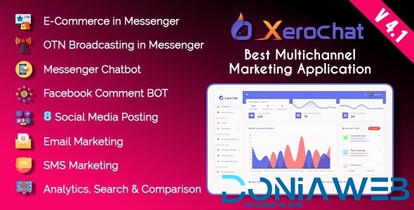 XeroChat v7.2.9 - Best Multichannel Marketing Application (SaaS Platform)