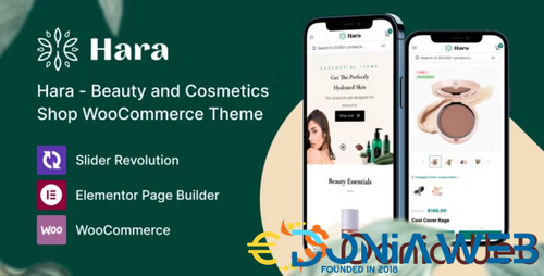 More information about "Hara - Beauty and Cosmetics Shop WooCommerce Theme"