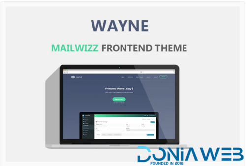 More information about "Mailwizz frontend theme"