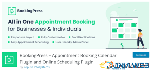 More information about "BookingPress Pro - Appointment Booking Calendar Plugin and Online Scheduling Plugin"