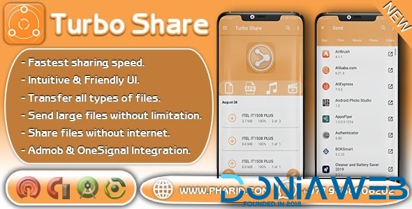 Turbo Share v1.6 - ShareIt Clone | Ultimate Transfer & Share