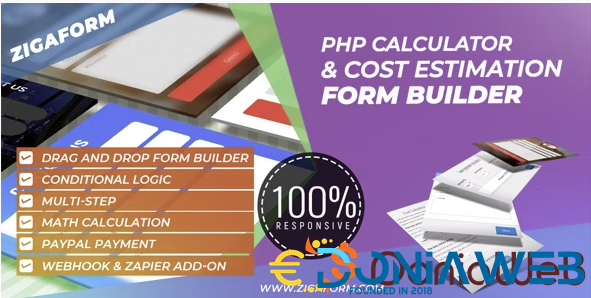 Zigaform - PHP Calculator & Cost Estimation Form Builder