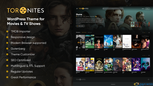 More information about "ToroNites - WordPress Movies And TV Shows Themes"