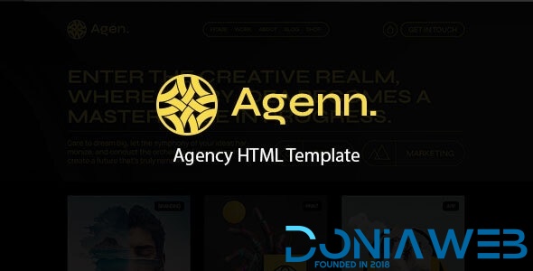 Agenn - Agency HTML Template