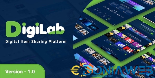 DigiLab - Digital Item Sharing Platform