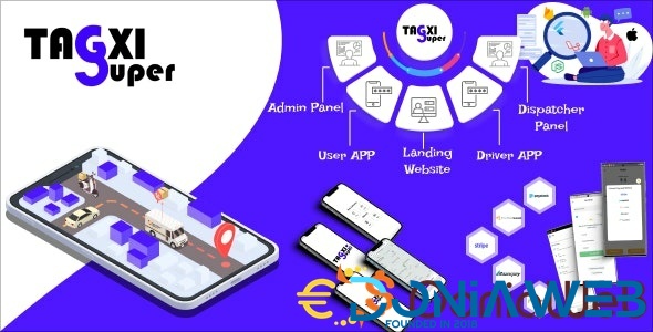 Tagxi Super - Taxi + Goods Delivery Complete Solution