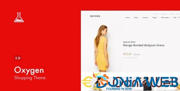 Oxygen - Best WooCommerce WordPress Theme