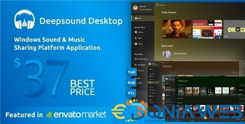 More information about "DeepSound Desktop - A Windows Sound & Music Sharing Platform Application"