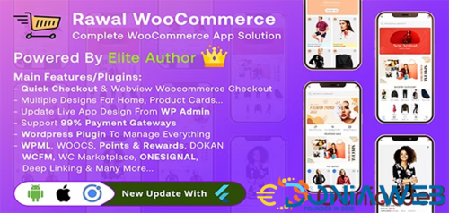 More information about "Rawal - Ionic Woocommerce & Flutter Woocommerce Full Mobile Application Solution with Setting Plugin"