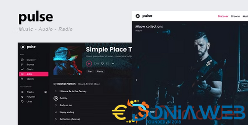 More information about "pulse - Music, Audio, Radio WordPress Theme"