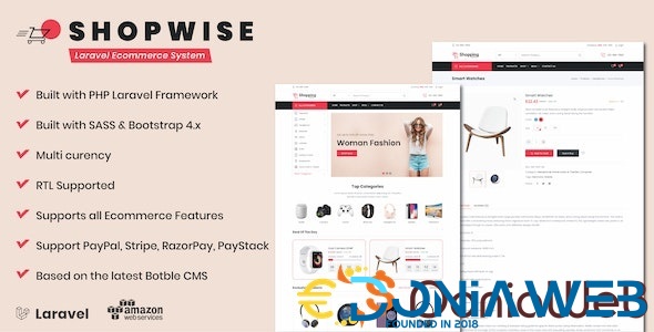 Shopwise - Laravel Ecommerce Multilingual System