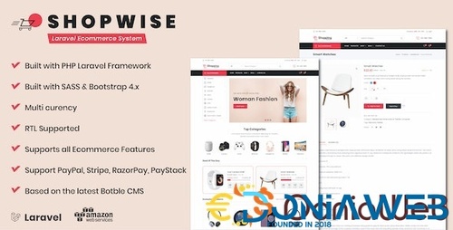 More information about "Shopwise - Laravel Ecommerce Multilingual System"