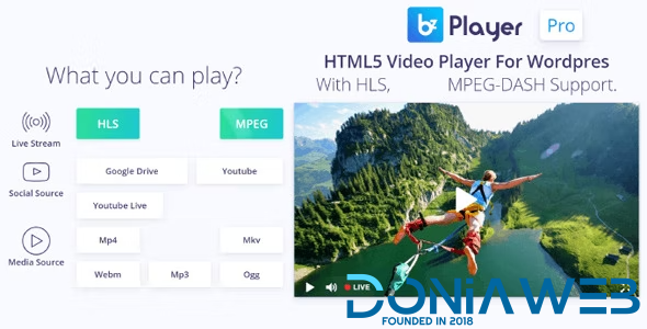 bzplayer Pro - Live Streaming Player WordPress Plugin