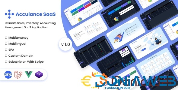 Acculance SaaS - Multitenancy Based POS, Accounting Management System