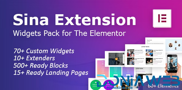 Sina Extension Pro for Elementor