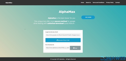 More information about "AlphaMax"