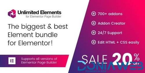 More information about "Unlimited Elements for Elementor Page Builder v1.5.22"